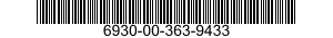 6930-00-363-9433  6930003639433 003639433