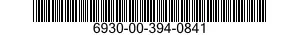 6930-00-394-0841  6930003940841 003940841