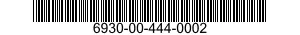 6930-00-444-0002  6930004440002 004440002