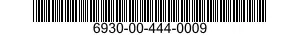 6930-00-444-0009  6930004440009 004440009