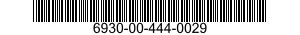 6930-00-444-0029  6930004440029 004440029