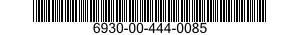 6930-00-444-0085  6930004440085 004440085