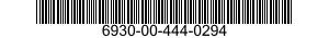 6930-00-444-0294  6930004440294 004440294