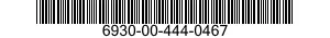 6930-00-444-0467  6930004440467 004440467