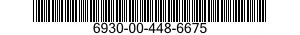 6930-00-448-6675  6930004486675 004486675
