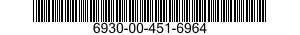6930-00-451-6964  6930004516964 004516964
