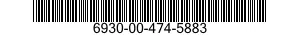 6930-00-474-5883  6930004745883 004745883