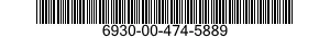 6930-00-474-5889  6930004745889 004745889