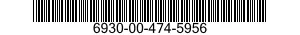 6930-00-474-5956  6930004745956 004745956