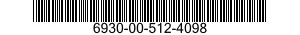 6930-00-512-4098  6930005124098 005124098