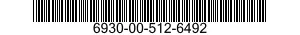 6930-00-512-6492  6930005126492 005126492