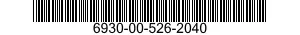 6930-00-526-2040  6930005262040 005262040