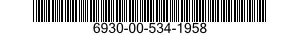 6930-00-534-1958  6930005341958 005341958