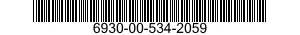 6930-00-534-2059  6930005342059 005342059