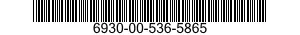 6930-00-536-5865  6930005365865 005365865