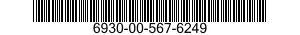 6930-00-567-6249  6930005676249 005676249