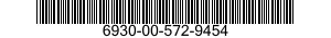 6930-00-572-9454  6930005729454 005729454
