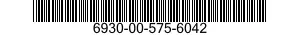 6930-00-575-6042  6930005756042 005756042