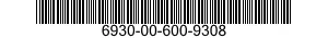 6930-00-600-9308  6930006009308 006009308