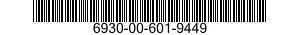6930-00-601-9449  6930006019449 006019449