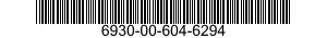 6930-00-604-6294  6930006046294 006046294