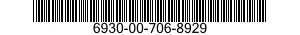 6930-00-706-8929  6930007068929 007068929