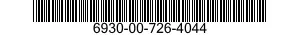 6930-00-726-4044  6930007264044 007264044