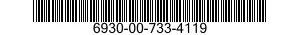 6930-00-733-4119  6930007334119 007334119