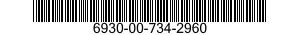 6930-00-734-2960  6930007342960 007342960