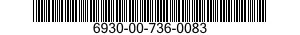 6930-00-736-0083  6930007360083 007360083