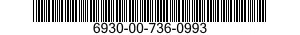 6930-00-736-0993  6930007360993 007360993