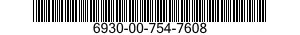6930-00-754-7608  6930007547608 007547608