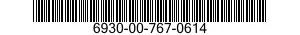 6930-00-767-0614  6930007670614 007670614