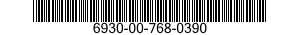 6930-00-768-0390  6930007680390 007680390