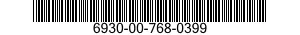 6930-00-768-0399  6930007680399 007680399