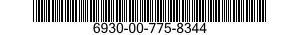 6930-00-775-8344  6930007758344 007758344