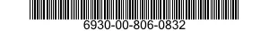 6930-00-806-0832  6930008060832 008060832