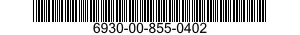6930-00-855-0402  6930008550402 008550402