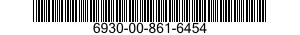 6930-00-861-6454  6930008616454 008616454
