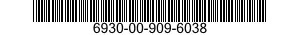 6930-00-909-6038  6930009096038 009096038