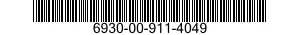 6930-00-911-4049  6930009114049 009114049