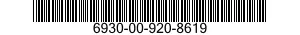 6930-00-920-8619  6930009208619 009208619