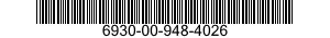 6930-00-948-4026  6930009484026 009484026