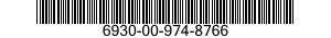 6930-00-974-8766  6930009748766 009748766