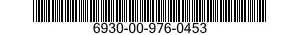 6930-00-976-0453  6930009760453 009760453