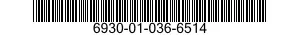 6930-01-036-6514  6930010366514 010366514
