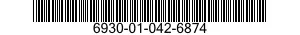6930-01-042-6874 INDICATOR,SIMULATEDATTITUDE 6930010426874 010426874