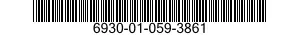 6930-01-059-3861  6930010593861 010593861