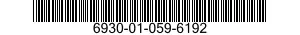 6930-01-059-6192  6930010596192 010596192