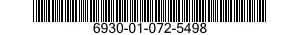 6930-01-072-5498  6930010725498 010725498